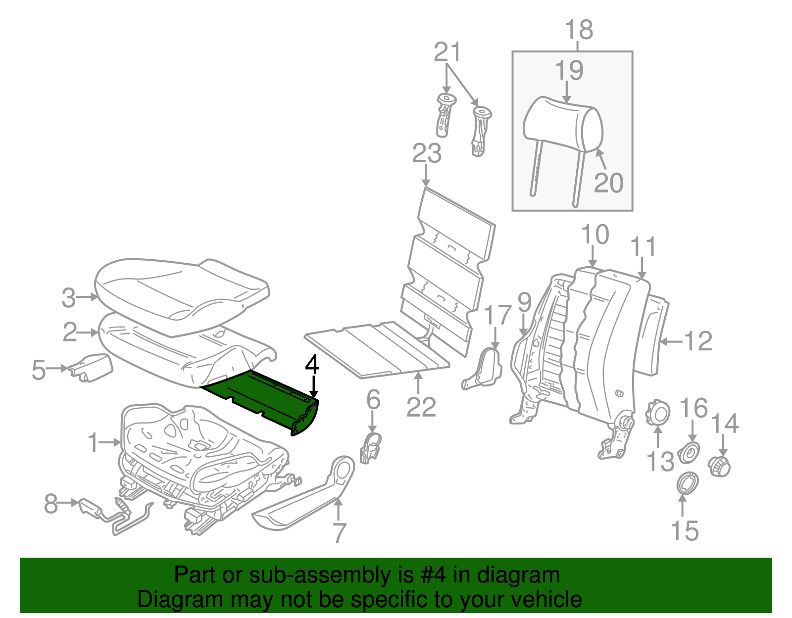 Rear Cover - Volkswagen (8D0-881-472)