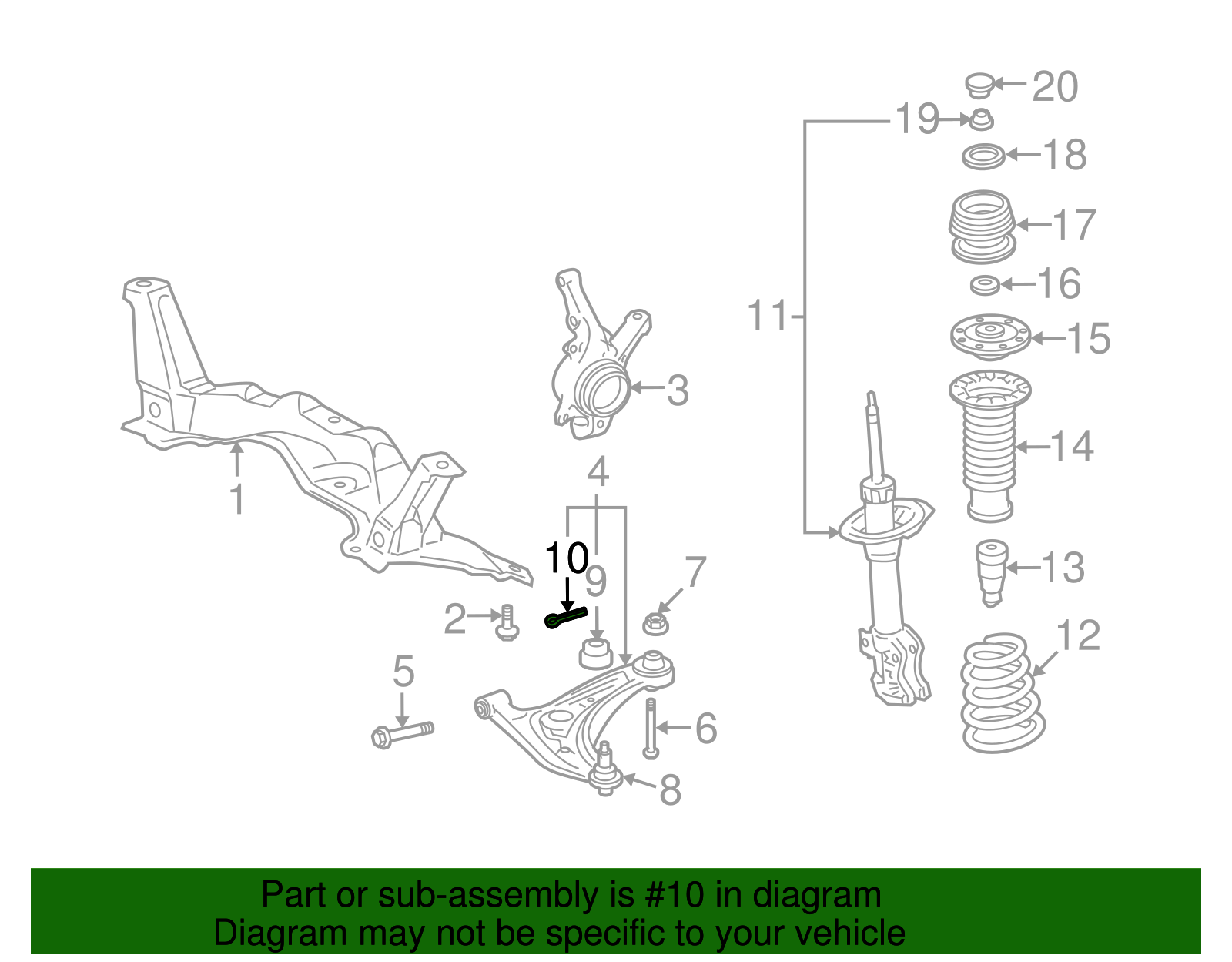 Ball Joint Cotter Pin - Scion (90468-16022)