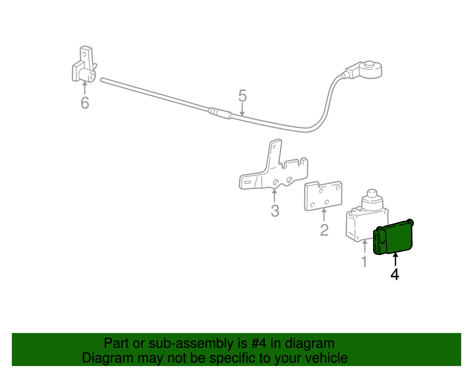 Servo Assembly - Ford (YF1Z-9C735-BA)