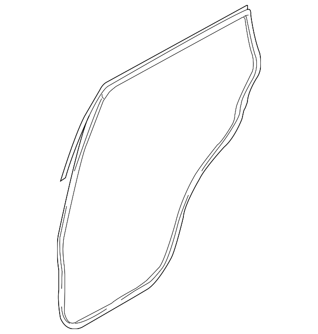 831401F000 Door WeatherStrip 20052010 Kia Sportage Kia.Parts Store