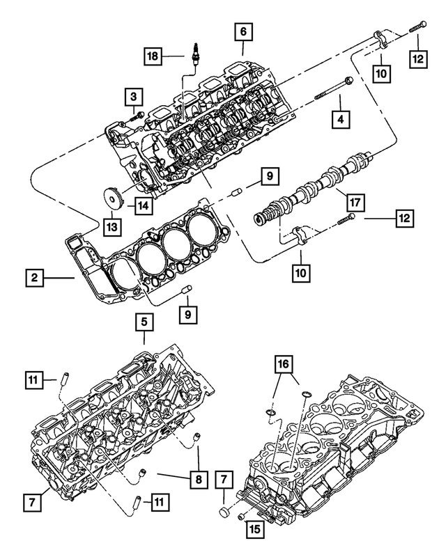 20082013 OEM NEW Mopar 20082013 Jeep Grand Cherokee Spark Plug Exhaust Side SPFR8TI332