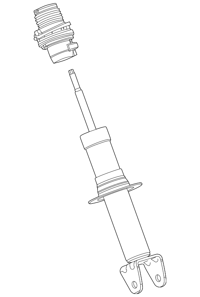 Front Passenger Side Shock Absorber 86806451 | TascaParts.com