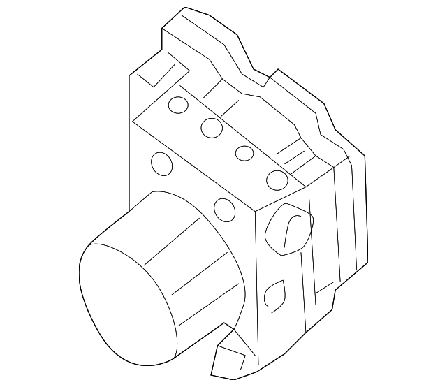 476609HM0B ABS Hydraulic Assembly 20132016 Nissan Altima