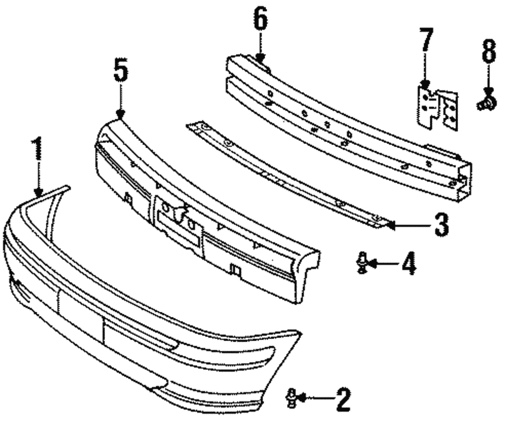Fascia, Front Bpr - GM (88895117)
