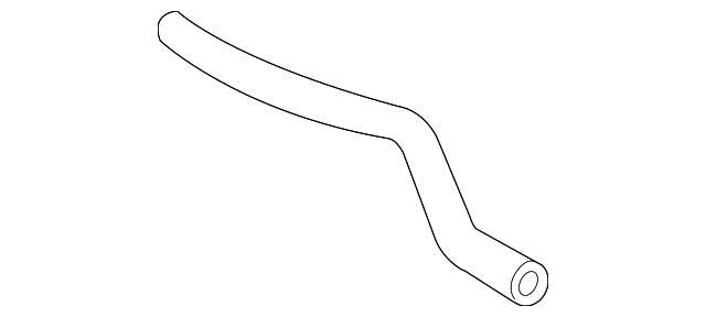 Engine Coolant Reservoir Hose - Scion (90445-12078)