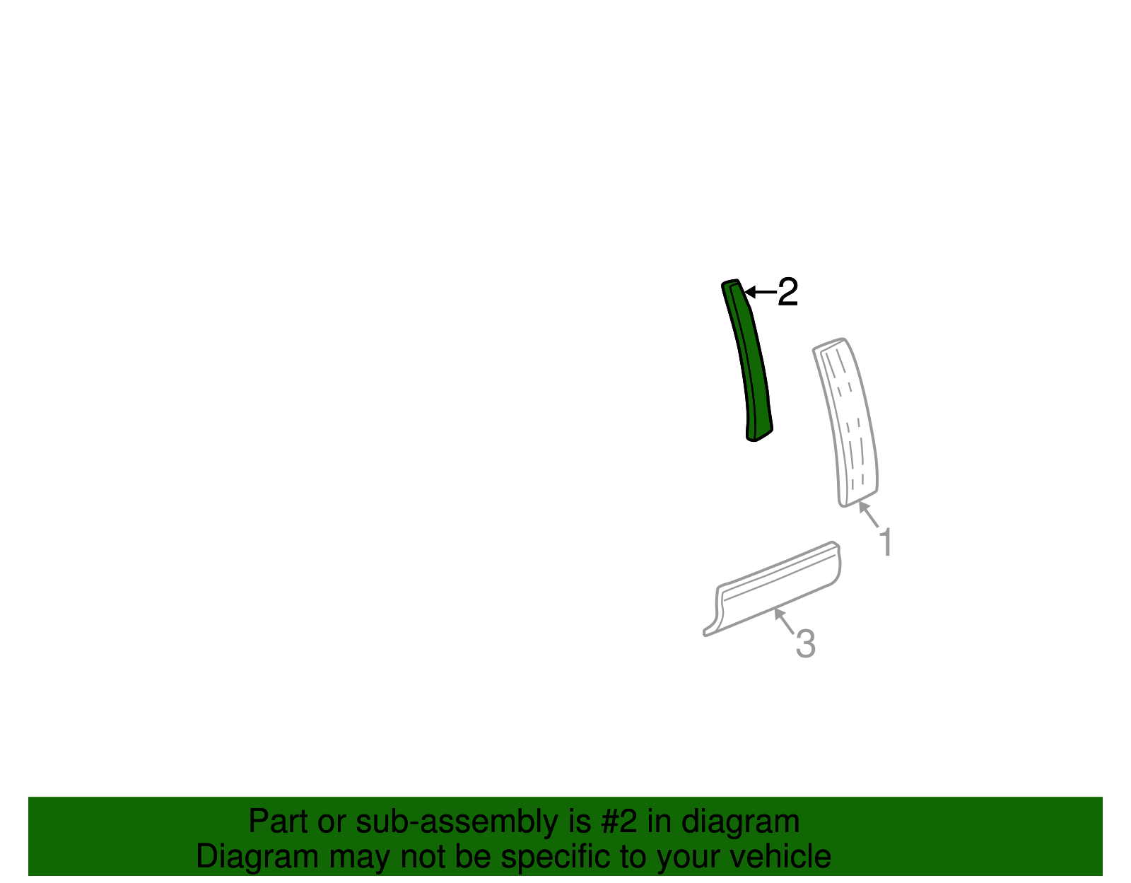 Applique Retainer - GM (25668791)