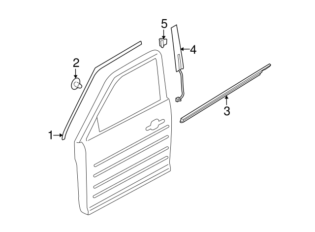 Illuminated Driver Side Keypad Entry Door Handle For Ford Flex 2010-2019 - BA8Z-7420555-AC