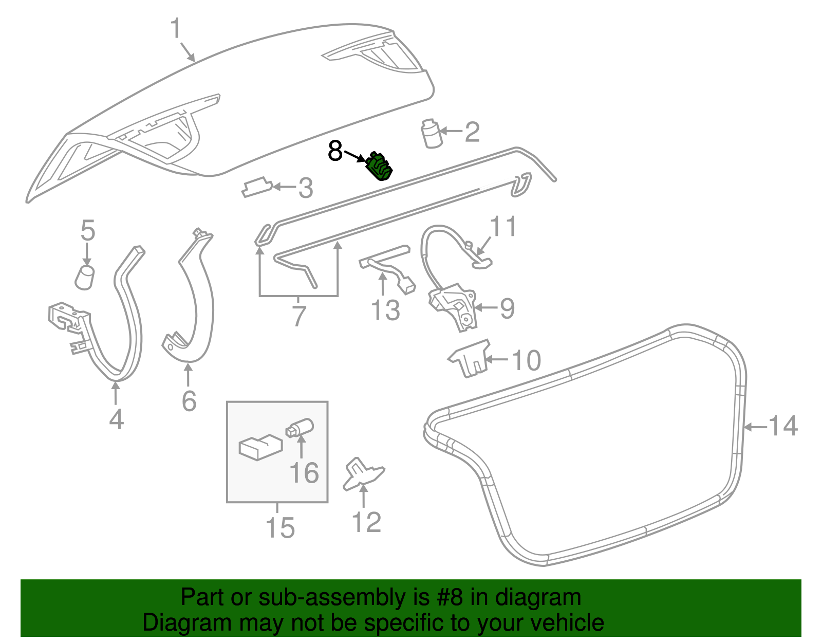 Multi-Purpose Clip - GM (96379720)