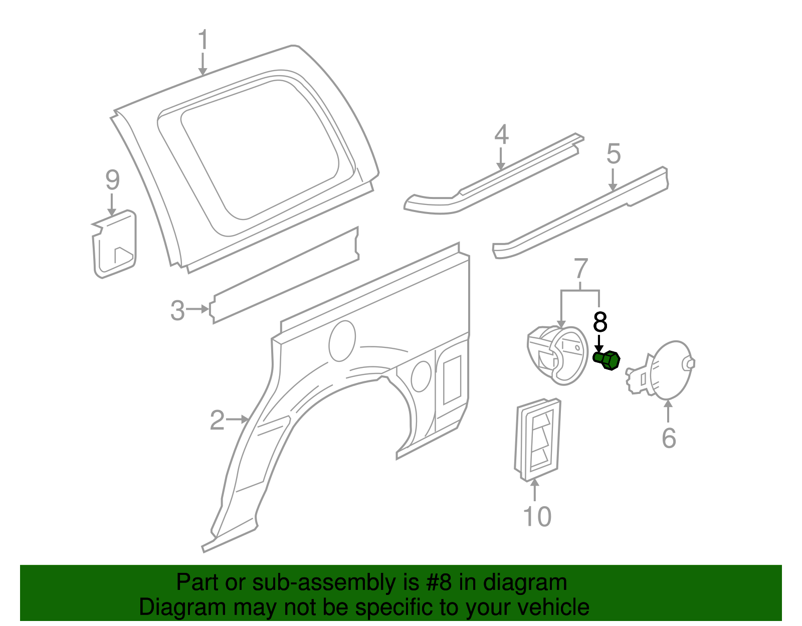Pocket Bumper - GM (10446601)