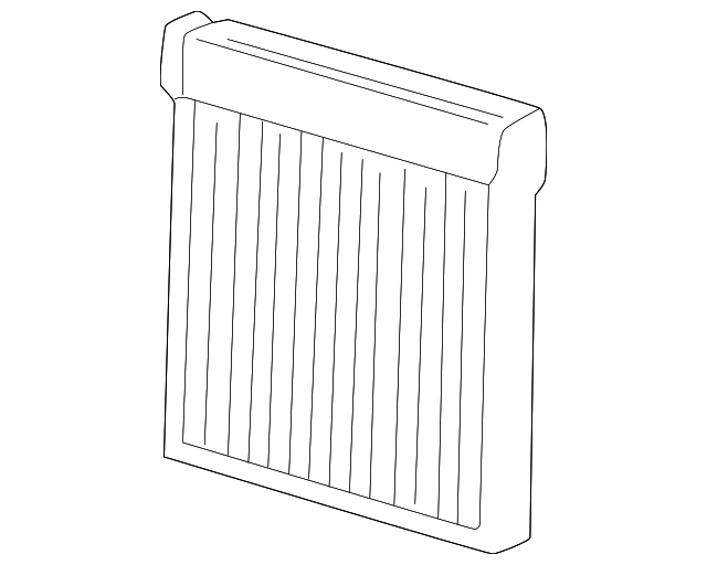 19992005 Hyundai Heater Core 9722738000 OEM Parts Online