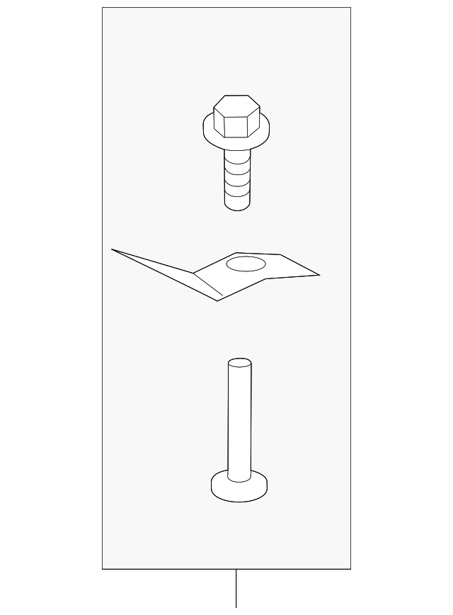 Child Seat Bracket - Ford (GD9Z-54613D26-A)