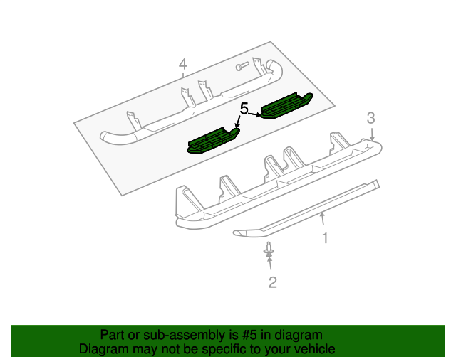 88937278 Pad New OEM Part From GM Parts Direct GM Parts Store
