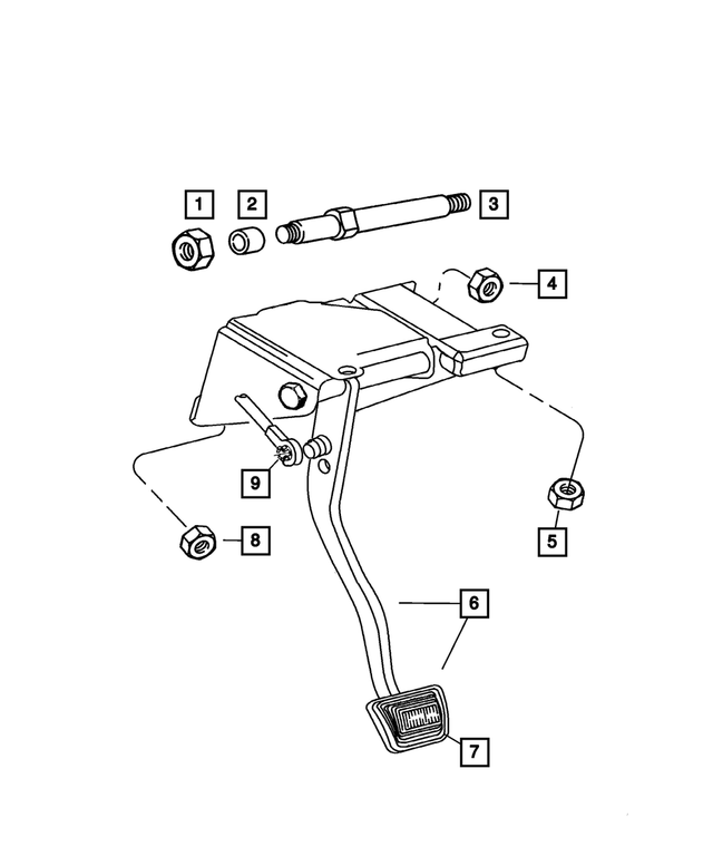 20012006 Mopar Hydraulic Clutch Actuator Bushing 4446361 Mopar eStore