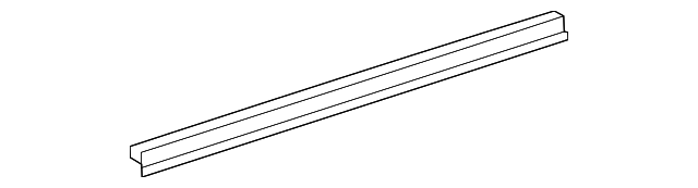 Passenger Side Rear Door Window Inner Sealing Strip - GM (96845925)