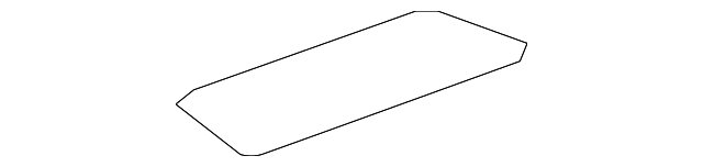 Jet Black Driver Side Door Pull Cup Liner - GM (96951326)