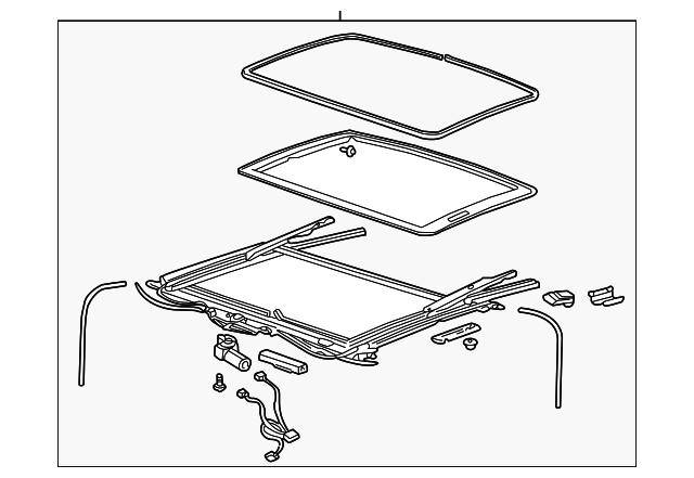 Module Assembly, Sun Roof - GM (88948762)
