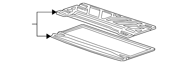 Sunshade, Sun Roof                         *Pewter - GM (88896009)