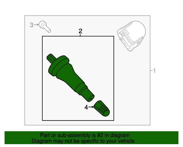 20162023 Ford OEM Valve Stem F2GZ1700E Ford Parts Center