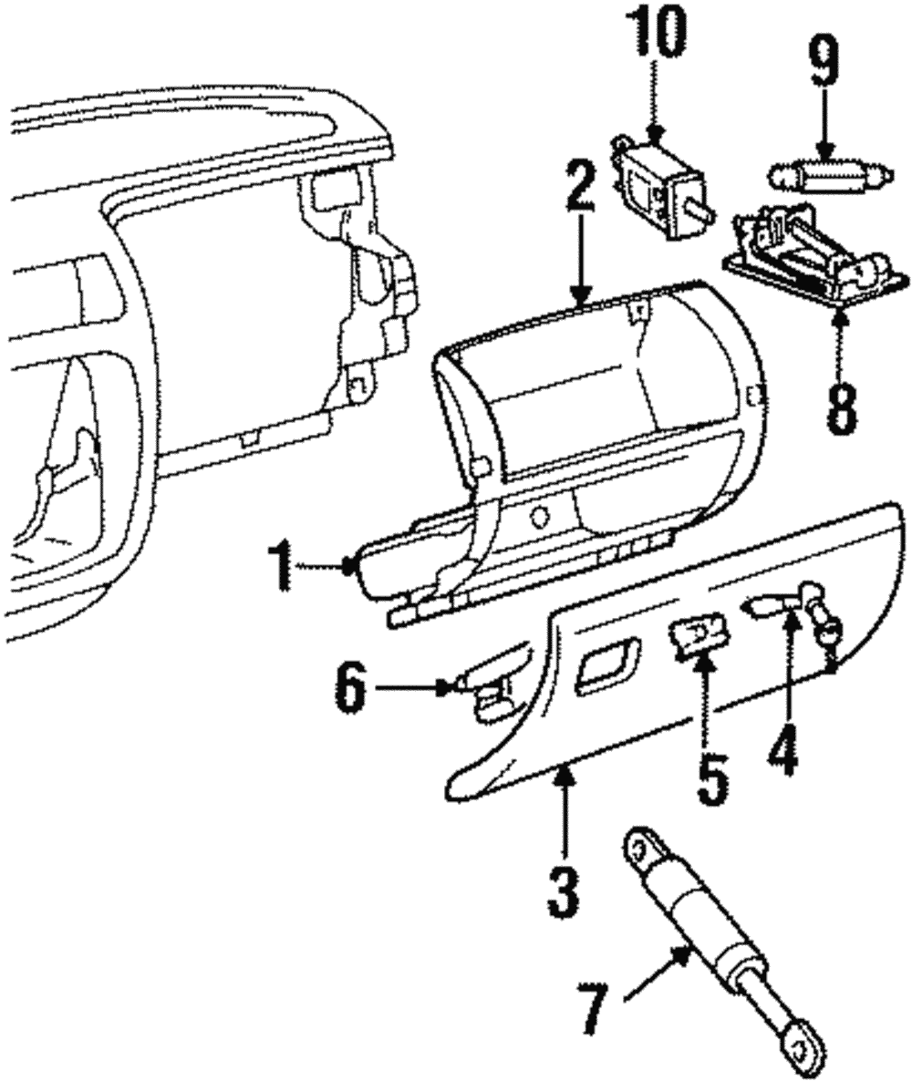 Striker, I/P Compt Dr Lat - GM (90494624)