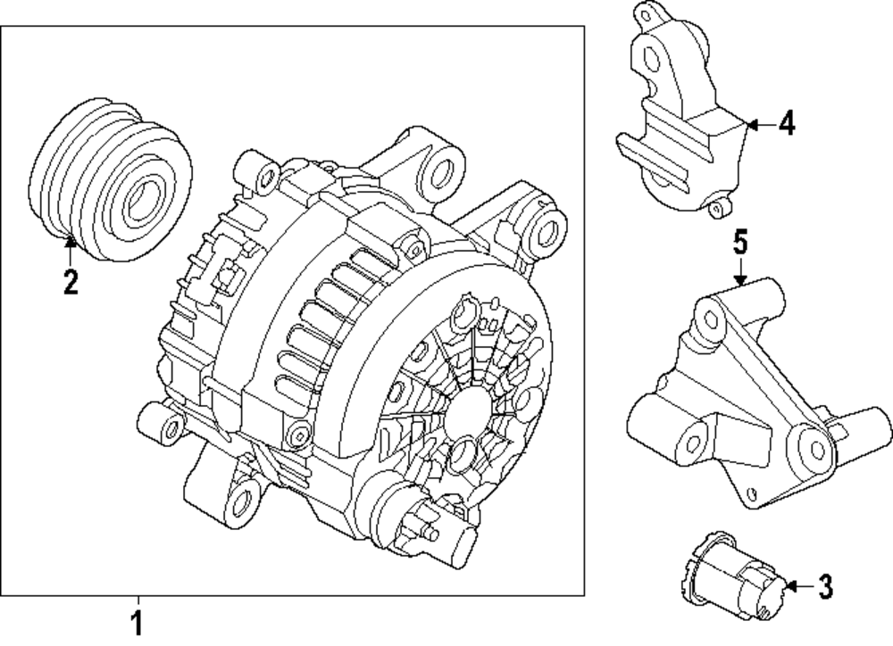Motorcraft™ Alternator - Ford (GL-9956)