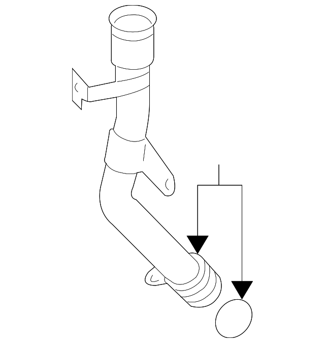 Engine Oil Filler Tube - GM (98023872)