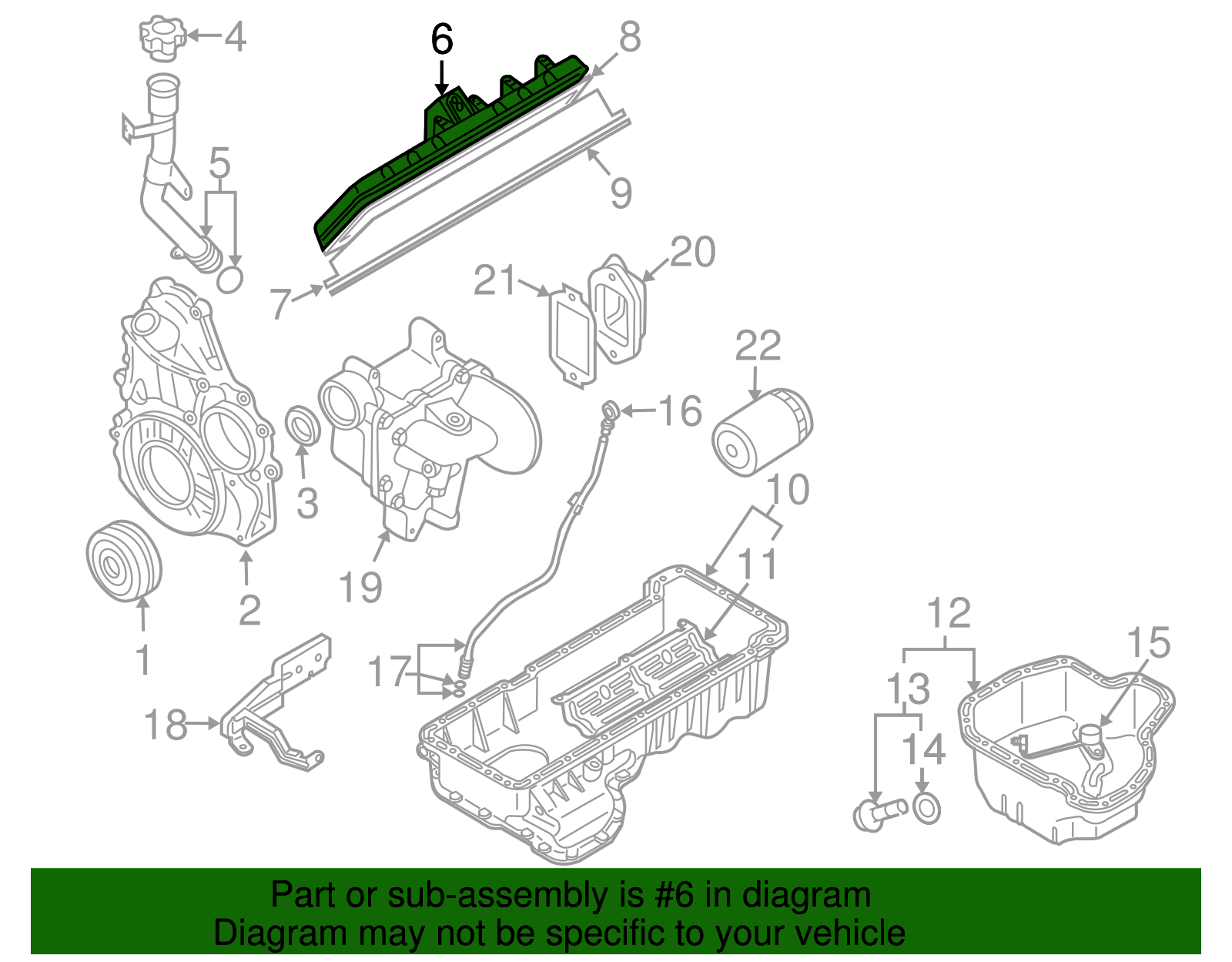 Rocker Arm Cover - GM (98063039)