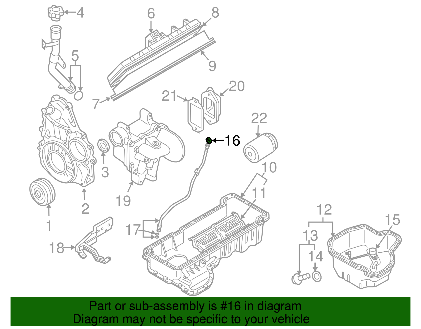 Engine Oil Dipstick - GM (98024534)
