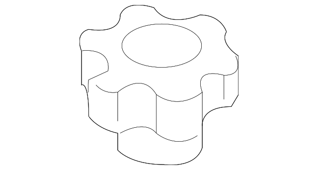 Engine Oil Filler Cap - GM (97350955)