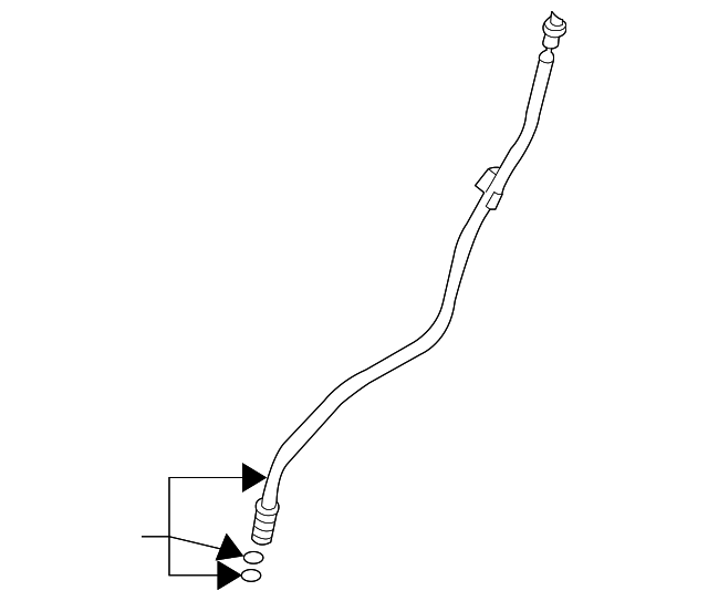 Engine Oil Level Indicator Tube - GM (98023012)