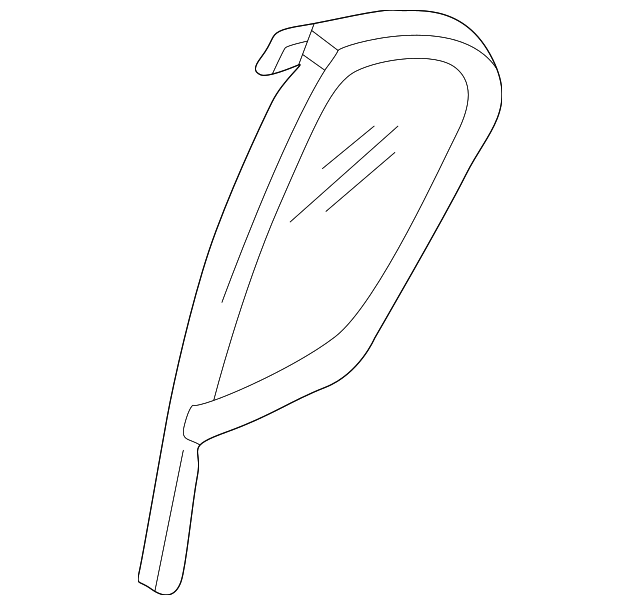 Vent Glass - Buick (25747976)