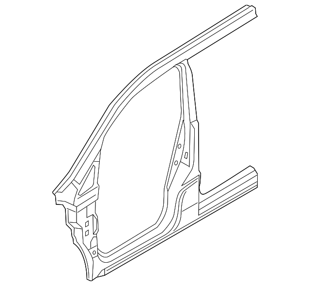 20152018 Chevrolet City Express Passenger Side Door Opening Frame