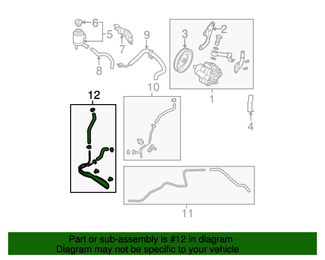 20022009 Nissan OEM NEW 20022009 Nissan Maxima Quest Power Steering