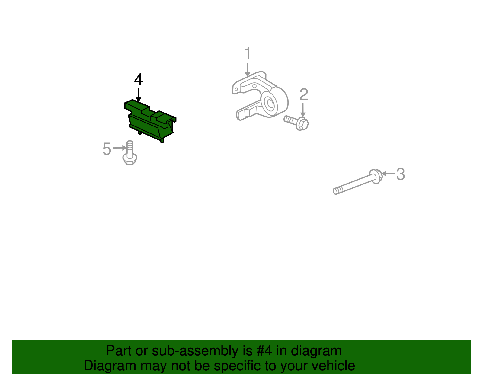 Transmission Mount - GM (15804744)