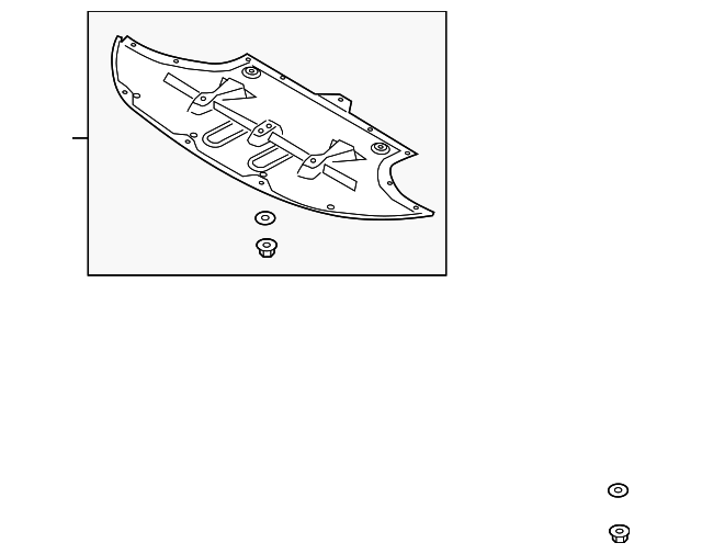 20182023 Kia Stinger Lower Deflector 29110J5000 OEM Parts Online