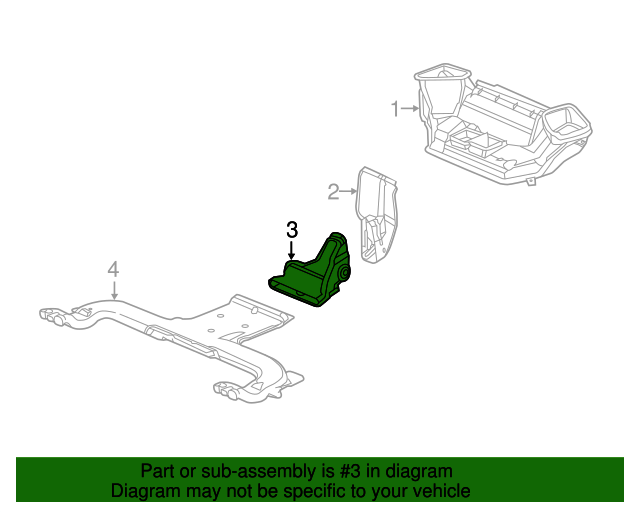 83332T0AA01 Duct Assembly A, Rear Heater Joint 20122016 Honda CRV
