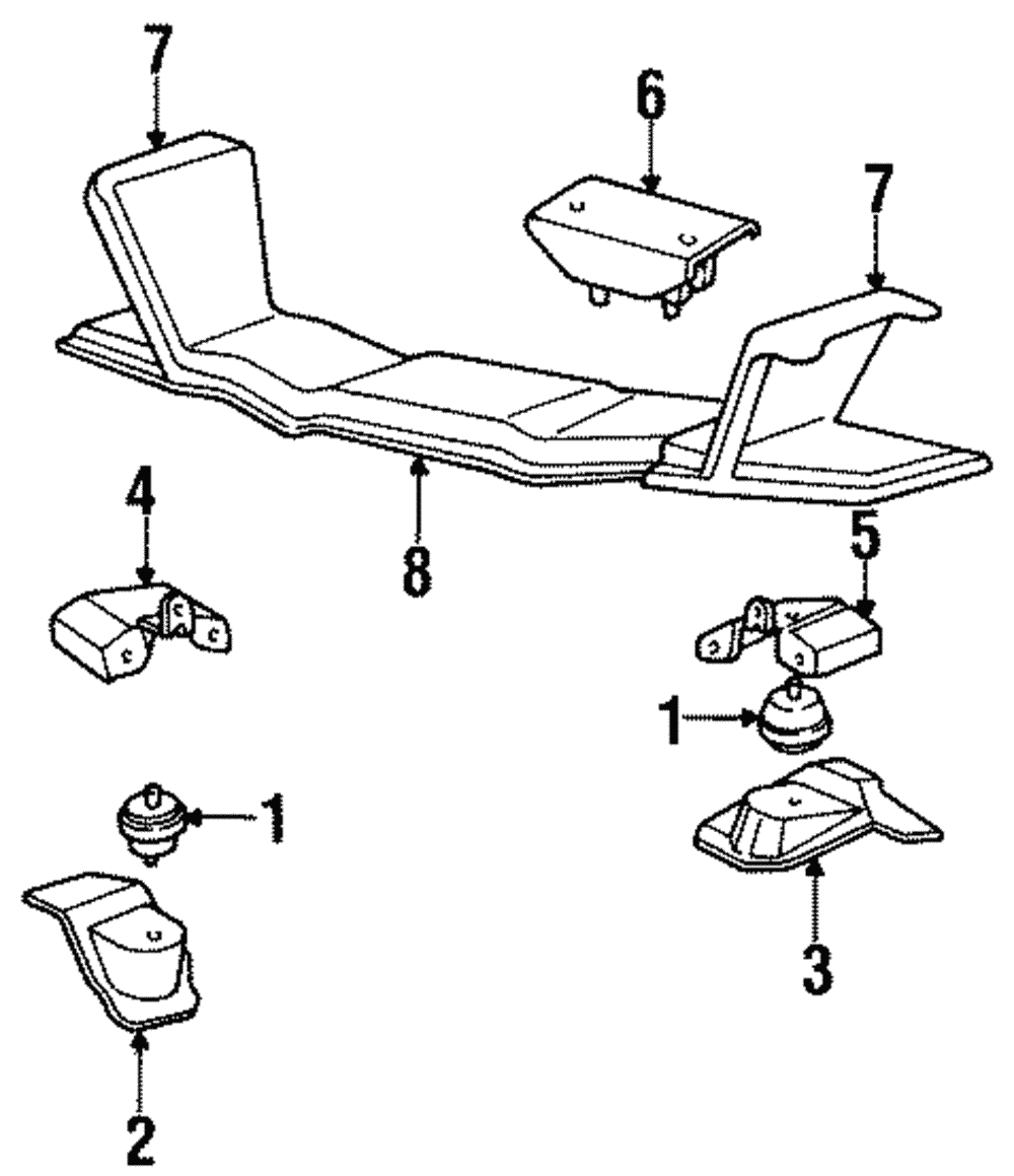 Front Mount - Ford (F4TZ-6038-A)