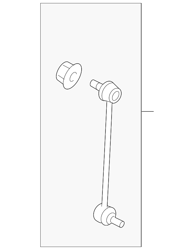 20102013 Hyundai Tucson Stabilizer Link 548301S000 OEM Parts Online