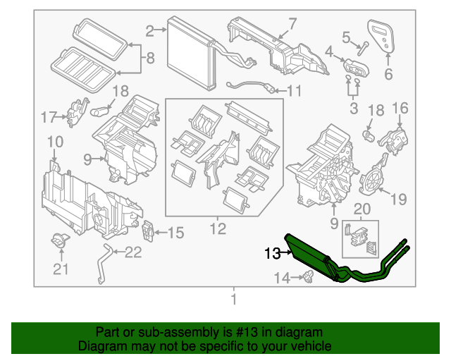 20132023 Mazda CX5 Heater Core KD4561A10A