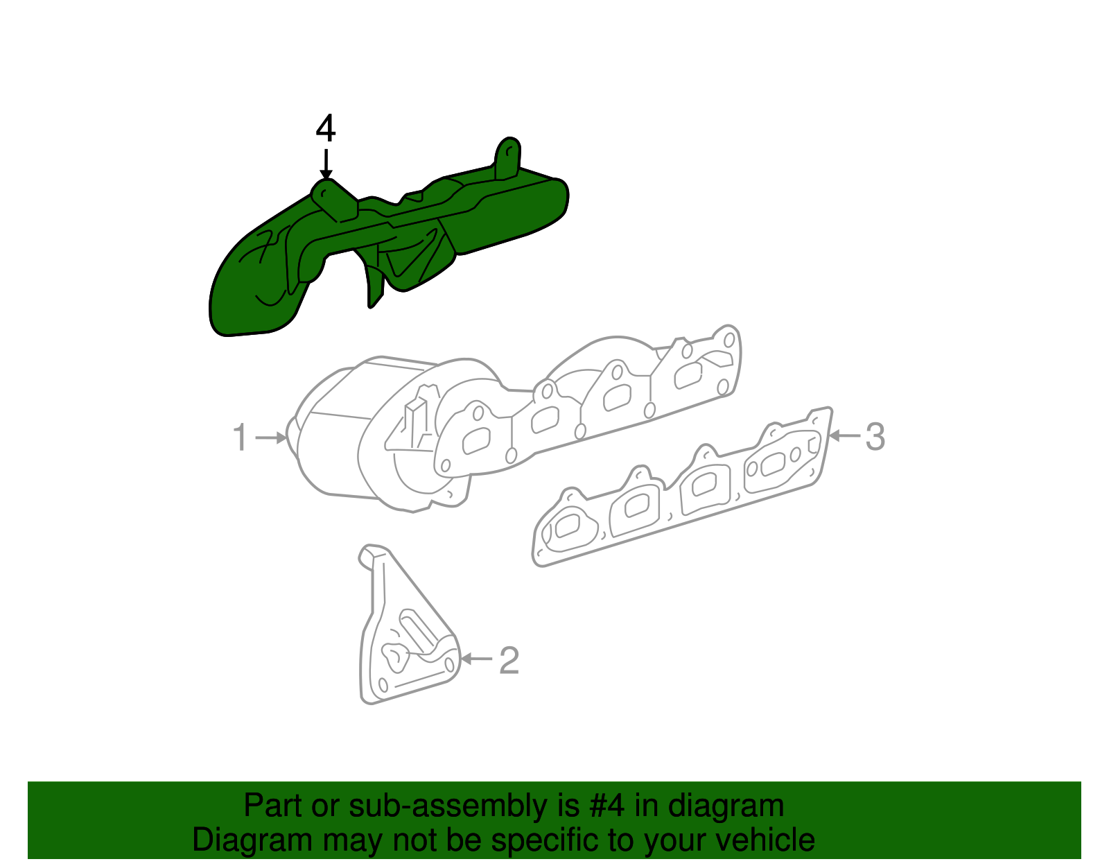 Shield-Exhaust Manif Ht - GM (12581365)