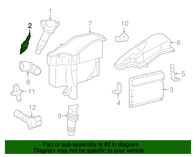 20132023 Lexus Spark Plug 9091901263 Genuine Lexus Parts