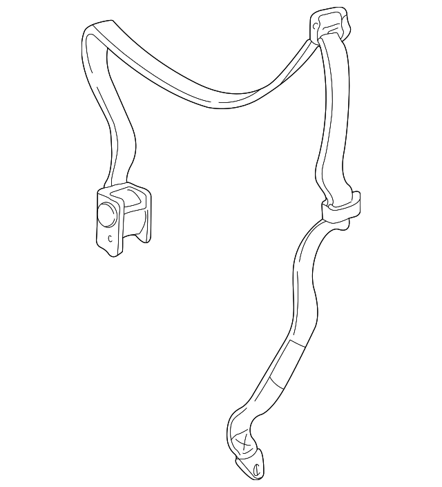 Belt Kit, P/Seat (Retr Side)       *Neutral*Neutral - GM (89022755)