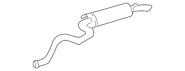 Tailpipe - Toyota (17405-50030)