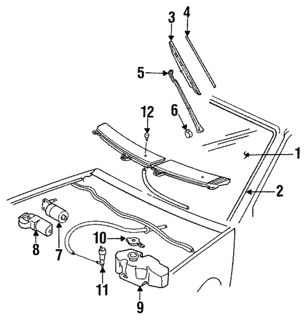 Motor Assembly-Wsw - GM (96082942)