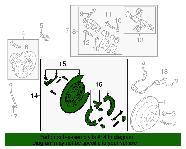 58270D3100 Parking Brake 20162022 Kia Sportage Kia.Parts Store