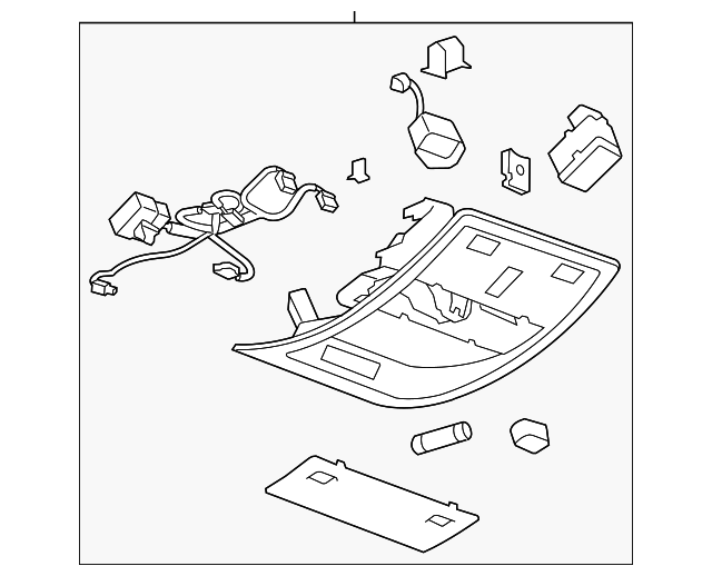 miページ Genuine GM Roof Console 22780492 | eBay
