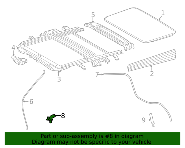 20212023 Toyota Sienna Drain Hose Grommet 6366908030 Toyota Parts