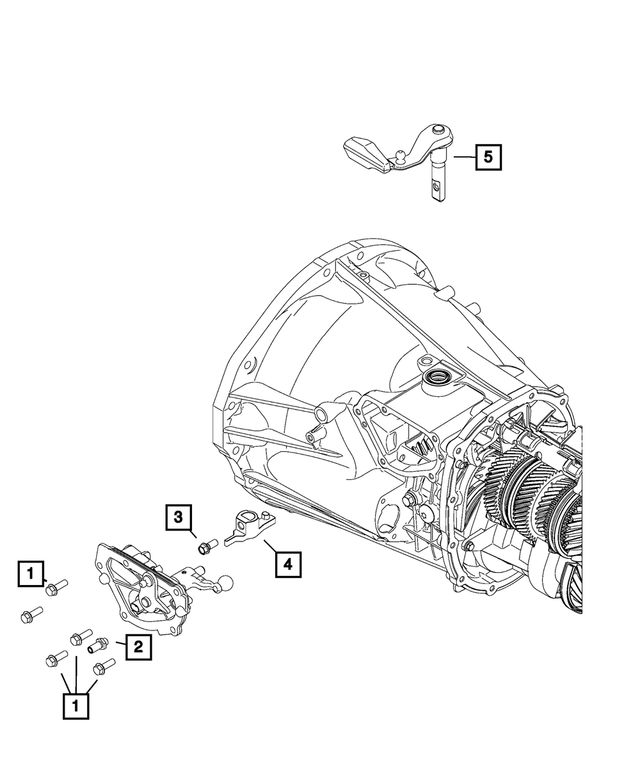 20182023 Jeep Selector Lever 68331270AB Mopar Estores