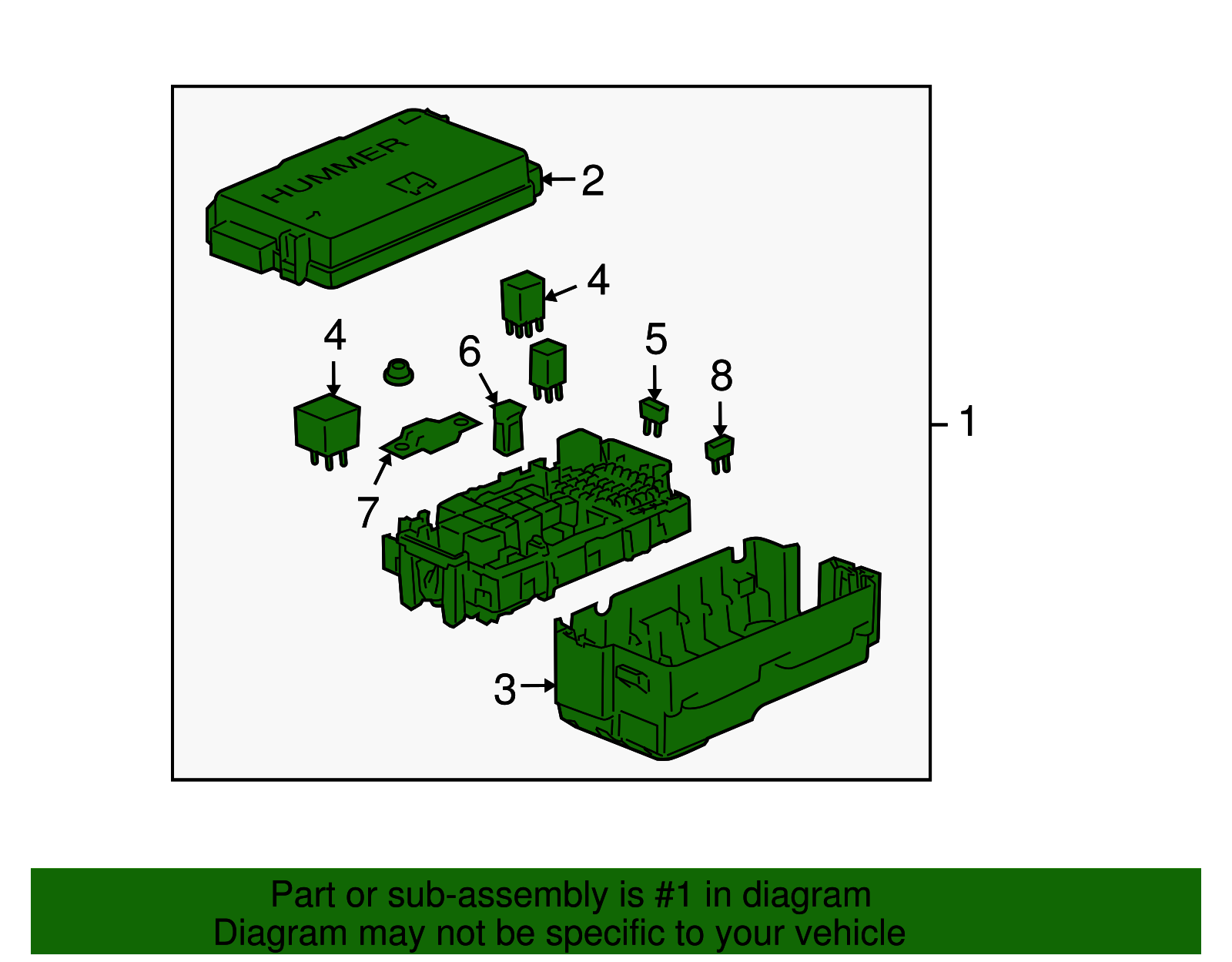 Fuse Block - GM (94730533)