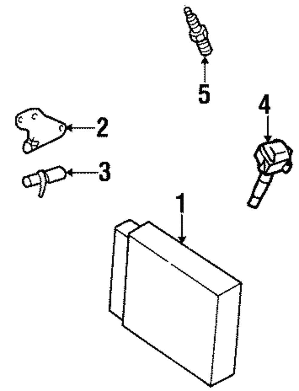 Engine Control Module (ECM) - Ford (YW7Z-12A650-CD)