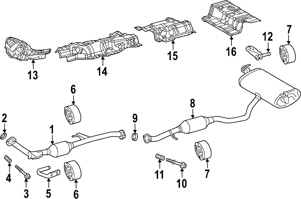 Support Bracket - Toyota (17571-F2030)